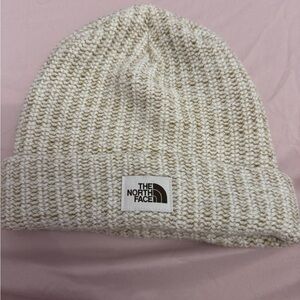 The North Face Off-White Knit Beanie